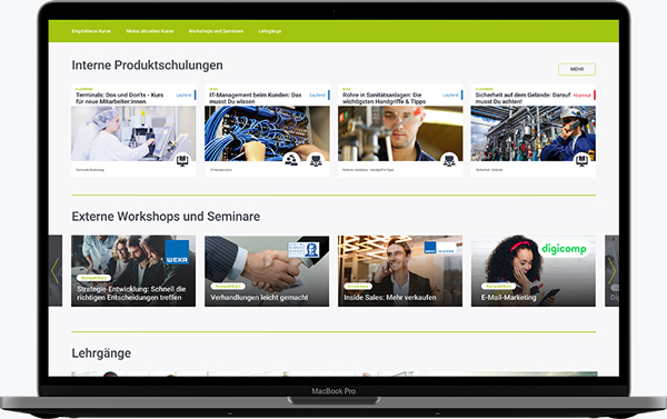 Interne und externe Schulungen MaxBrain