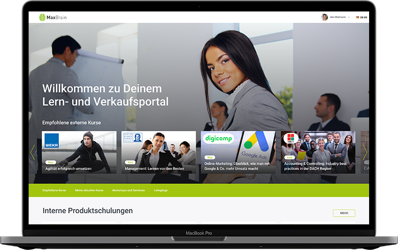 MaxBrain LMS Sales Marketing